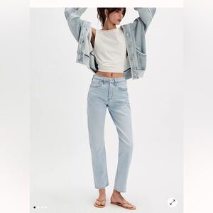 Levi's 501s Straight Jeans in Light Blue